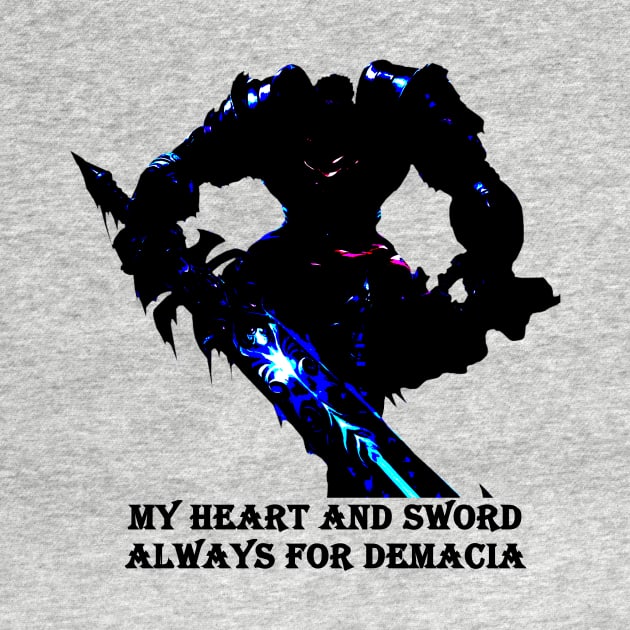 My heart and soul always for demacia by MandalaHaze